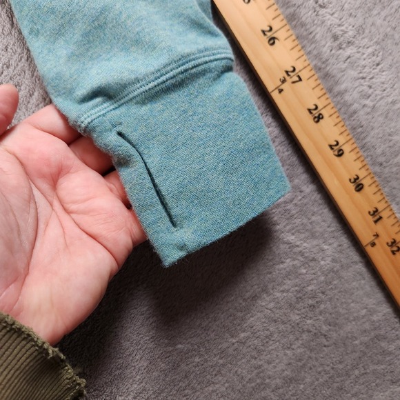 Nike Dri Fit Full Zip Training Jacket Womens size L Large Mock Neck Heathered - Picture 6 of 10